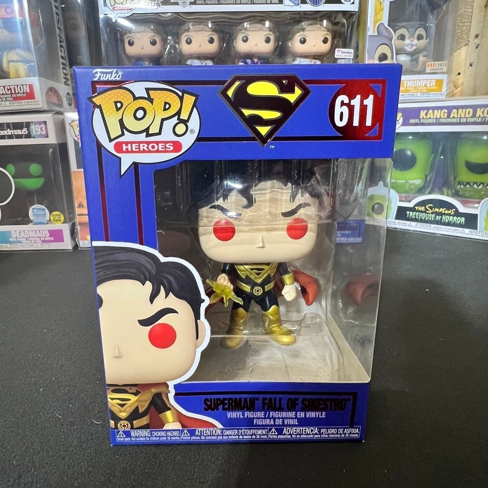 Funko Pop Heroes Superman Fall of Sinestro 611 DC Comics Vinyl Figure